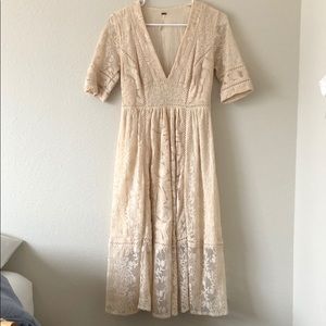Free People Lace Dress Size 4